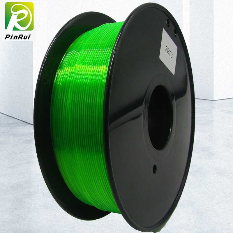 Pinrui 3D-tulostin 1.75mpetg Filamentti vihreä väri 3D-tulostimella