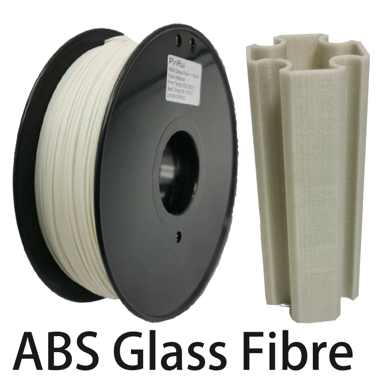 ABS Glass Fiber 3D -tulostin 1,75 mm ABS -kuitufilamentti 3D -tulostimelle